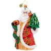 Christopher Radko Magnificent Santa Ornament, 1019696, ^ Santas