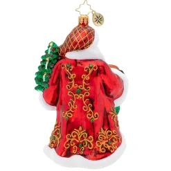 Christopher Radko Magnificent Santa Ornament, 1019696, ^ Santas