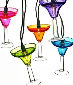 New Margarita Glass Light Set 10/L, Ul3503 Novelty