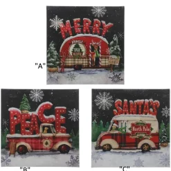 Raz Marquee Lighted Print 16"^ Fiber Optic