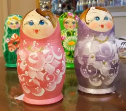 Best Matryoshka Nesting Dolls In Pink Or Lavender Speciality