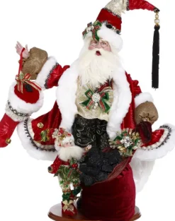 Mark Roberts Mr, Caol Stocking Santa, 51-97032, ^ Santas