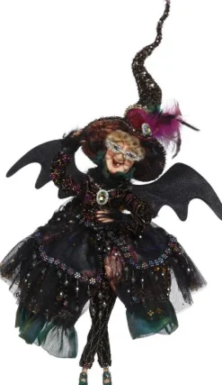 Mark Roberts Mr, Fine Feathered Friend Witch, Sm, 51-05428, ^ Halloween/Witches