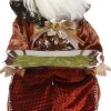 Mark Roberts Mr, Pilgrim Elf W/Platter, 51-05408, ^ Halloween General