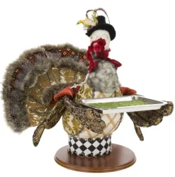 Mark Roberts Mr, Server Turkey W/Tray, 51-05400, ^ Halloween General