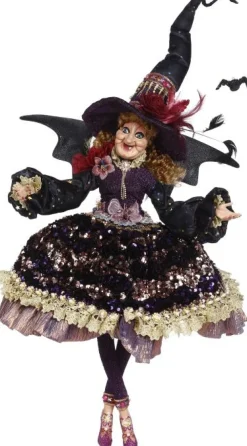 Mark Roberts Mr, Sparkling Witch, Lg, 51-05434, ^ Halloween General