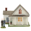 Discount Nev, American Gothic, Set Of 2, New England Village, 4056684 New England Village
