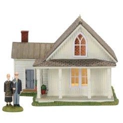 Discount Nev, American Gothic, Set Of 2, New England Village, 4056684 New England Village