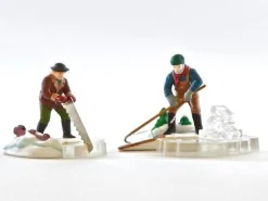 Fashion Nev, Blue Star Ice Harvesters Set/2, New England Village, 56.56502 New England Village