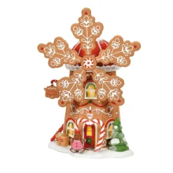 Cheap Np, Gingerbread Cookie Mill, 6007610, North Pole Village North Pole Village