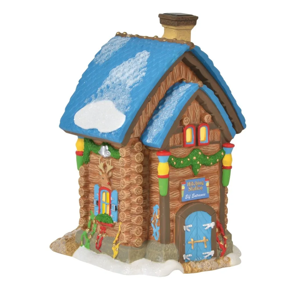 Cheap Np, North Pole Santa's Hitching Station, Limited Edition, 6000615 North Pole Village