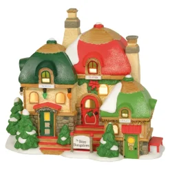 Best Sale Np, The Bitsy Bungalows, 6003108, North Pole Village, North Pole Village