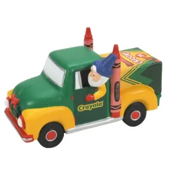 Department 56 Npv, Crayola Delivery Service, 6009835, North Pole Village^ Santas