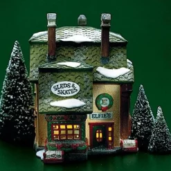 Fashion Npv, Elfie's Sleds & Skates, 56.56251, North Pole Village North Pole Village