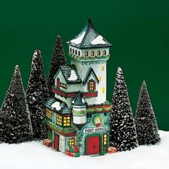 Department 56 Npv, Post Office, 56.56235, North Pole Village^ Santas