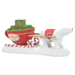 Sale Npv, Teacup Delivery Service, 6011407, North Pole Village Village Accessories