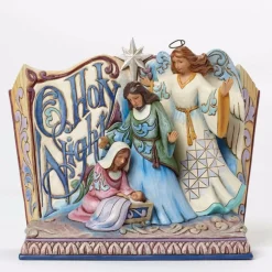Cheap O Holy Night Songbook Christmas Figurine Jim Shore