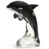 Dynasty Glass Orca Whale On Wave^ Glass