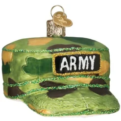 Store Owc Army Cap Ornament, 32376 Novelty