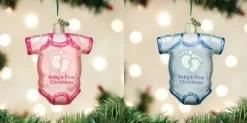 Flash Sale Owc Baby Onesie Ornament, 32338-39 Novelty