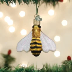 Old World Christmas Owc Honey Bee Ornament, 12520^ Glass