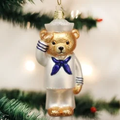Cheap Owc Navy Bear Ornament, 12404 Novelty