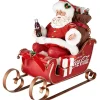 Kurt S Adler Pd, Coca-Cola®, Santa In Sleigh, Cc5202, Kurt Adler^ Santas