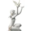 Cheap Peace Offering, Lady With Dove Lladro