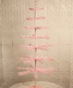 Bethany Lowe Pink Feather Tree 36″^ Easter