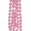 Kurt S Adler Pink Pearlized Pom Pom Garland, 6 Feet Long, H2057, Kurt Adler^ Garlands (Tree)