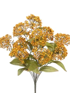 AllState Queens Lace Bush X10 Mustard Yellow^ Resin