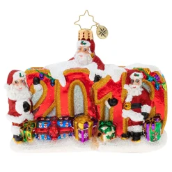 Christopher Radko Radko 2019 Meeting Of The Minds, 1019966, ^ Santas