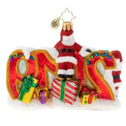 Christopher Radko Radko 2019 Meeting Of The Minds, 1019966, ^ Santas