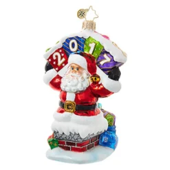 Christopher Radko Radko, He Came With A Bound, 1018707^ Santas