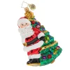 Christopher Radko Radko Heave-Ho! Tree Delivery! Ornament, 1019879, ^ Glass