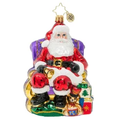Christopher Radko Radko, St. Nick Visit Ornament, 1019866^ Santas