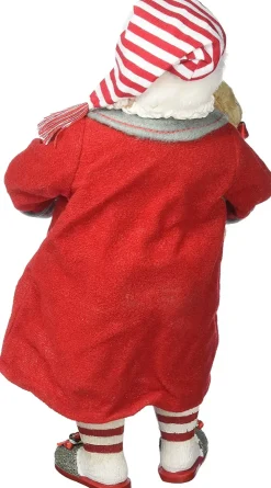 Department 56 Ready For Bed 10"^ Clothtique/Fabriche Santas