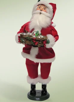 Byers Choice Red Velvet Santa, , 3161C^ Byers Choice Carolers