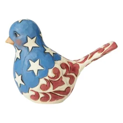 Cheap Red, White & Blue Bird, 6003978, Jim Shore Jim Shore