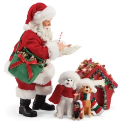 Department 56 Santa And His Pets Carolers Musical. 6004333, Possible Dreams^ Santas