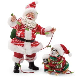 Department 56 Santa And His Pets Sweaters For Everyone, 6003435, Possible Dreams^ Glass