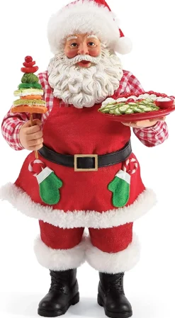 Department 56 Santa Snacks, Bon Appetit, 6003423, Possible Dreams^ Santas