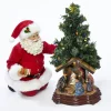 Kurt S Adler Santa With Nativity Scene Fabriche^ Santas