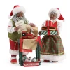 Department 56 Santa Wrapped And Ready African American, 6003869, Possible Dreams^ Clothtique/Fabriche Santas