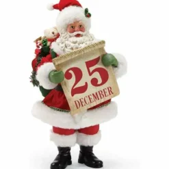Department 56 Save The Date Santa, 6003463, Possible Dreams^ Clothtique/Fabriche Santas