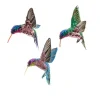 Kurt S Adler Sequined Hummingbird Ornament, 3 Assorted, C0804, Kurt Adler^ Resin