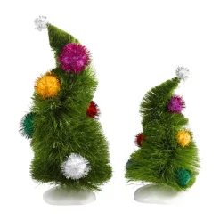 Clearance Seuss, Wonky Trees, Set Of 2, 4032417, Grinch