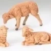 Store Sheep Nativity Figs 5Pc St 5", , 52539 5"
