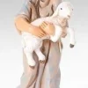 Discount Silas Boy Holding Sheep 5", , 57521 5"