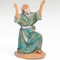 Sale Simeon, Prophet Nativity Figure, Fontanini, 5" 5"